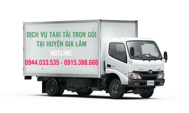 Dịch vụ thuê taxi tải trọn gói Huyện Gia Lâm, Hà Nội